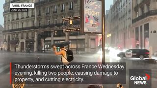 Deadly Storms in France Claim Lives and Cause Widespread Damage