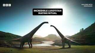 Lusotitan Mating Ritual Revealed | Walking With Dinosaurs BBC
