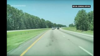 Object seen streaking across the sky in Georgia and South Carolina.