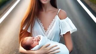 Hungry Ants wants to eat Cute Baby