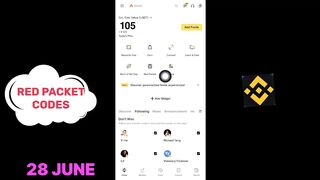 Binance Redpacket Code 28-06-2025