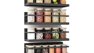 Magnetic Spice Rack for Fridge  Space-Saving Kitchen Organizer