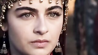 The way bala and Fatma react when begum touch her dagger balahatun fatmahatun