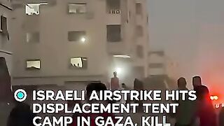 Deadly Israeli Airstrike Targets Gaza Displacement Camp