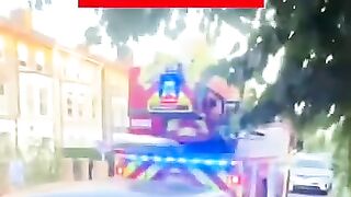 Locked Out Rescue: Fire Crew's Ladder Saves the Day