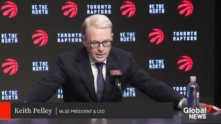MLSE CEO Keith Pelley Explains Decision to Part Ways with Raptors President Masai Ujiri