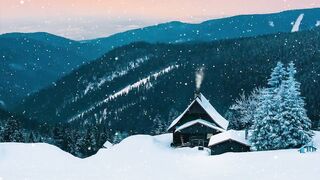 Beautiful Falling Snow - The Best Relaxing Music Winter Dream By Relaxing Pods