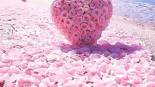 Pink heart views