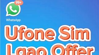 Ufone sim lagao offer code ll free MB and minutes ll  real trending viral