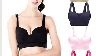 3D Sports Vest Breathable No Steel Ring 3D Cup Bra