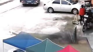 grill shoot accident