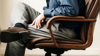 Sitting like a shrimp?  Fix your posture, kingqueen!  SitRight PostureCheck GlowUp