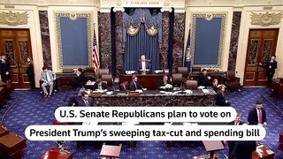 Senate Republicans Advance Trump Tax-Cut and Spending Bill