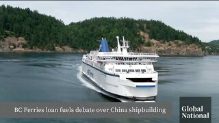 BC Ferries faces backlash for Chinese shipyard contract amid fleet modernization
