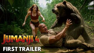jumanji 4 - First Trailer 2025  Sony Pictures - Dwayne Johnson