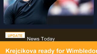 Krejcikova ready for Wimbledon title defence after injury scare