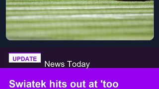 Swiatek hits out at too intense schedule for top tennis stars