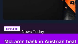 McLaren bask in Austrian heat as Red Bull wilt