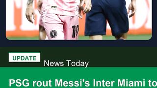 PSG rout Messis Inter Miami to reach Club World Cup quarters