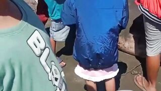 HIU TUTUL TERDAMPAR, DAGINGNYA MALAH JADI REBUTAN!