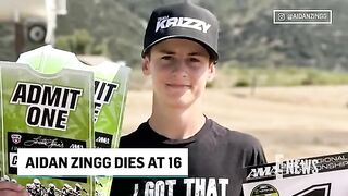 Motocross Racer Aidan Zingg Dead at 16 Following Mid-Race Accident.