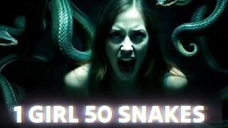 one girl 50 snakes video one girl 50 snakes one girl fifty snake