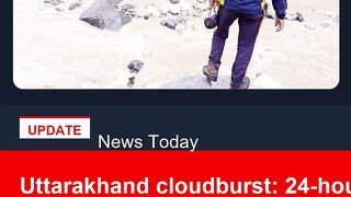Uttarakhand cloudburst 24 hour ban on Char Dham lifted Barkot Yamunotri road restored