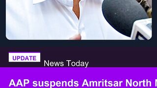 AAP suspends Amritsar North MLA Kunwar Vijay Pratap Singh from party for five years