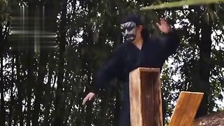 amazing target using girl's flexible body