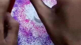 Draw a scenery oil pastels colour in esay techniques ||esay step by step