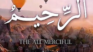 Names of Allah/ peace of heart/ Islamic video