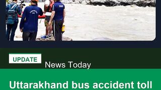 Uttarakhand bus accident toll rises to 6, body of pilgrim found 150 km away