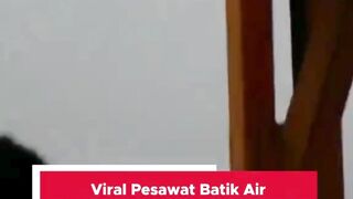 VIRAL! PESAWAT BATIK AIR NYARIS TERGELINCIR DI BANDARA SOETTA