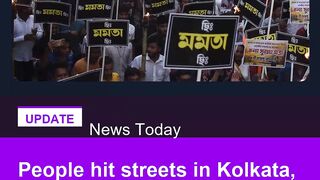 People hit streets in Kolkata, add intensity to protests over law college gang rape