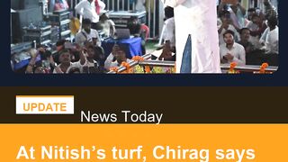At Nitishs turf, Chirag says Opposition leaders fear his arrival in Bihar