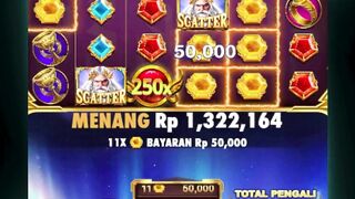 MAXWIN BOSS!!!  Gates of Olympus kasih hujan petir  cuan!