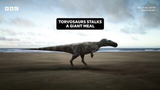 Lusotitan vs Torvosaurus: A Dinosaur Battle for Survival | BBC