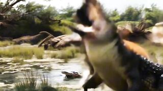 A Wilderness Feast After Escapes Crocodile Attack.