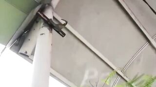 Miris Rayap Besi! Video Besi JPO di Tanjung Priok Diduga Dicuri