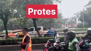 Jakarta Marathon Tutup Akses Semanggi! Video Ojol dan Pengendara Motor Protes karena Terganggu Aktivitas