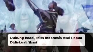Miss Indonesia Asal Papua Dukung Israel! Netizen  Kalau Tidak Cantik, Minimal Punya Hati Nurani