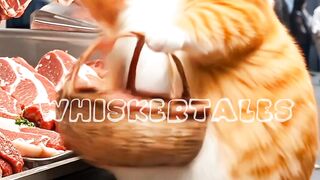This cat took one bite of steak and everything changed.