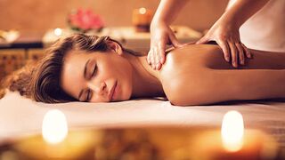 ASMR Relaxing Thai Full Body Candle Massage Shorts