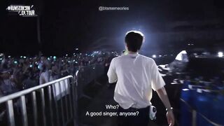 Jins Live Performance of Moon with ARMY