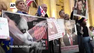 Thousands rally in Georgia as government continues crackdown on political