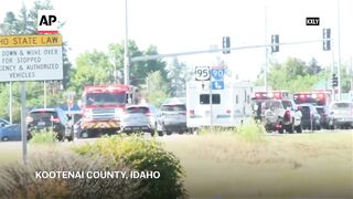 Idaho shooter started blaze and fatally shot 2 firefighters in ambush attack, officials