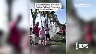 Natalie Portmans Son Makes Rare Appearance in Marlon LuGa Livestream