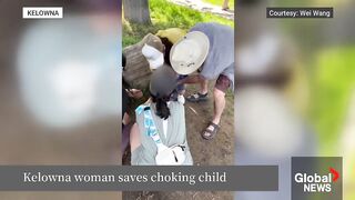 Former China Doctor Saves Choking Infant in Kelowna Park Heroics