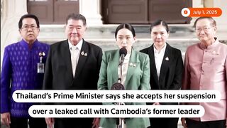 Thailand PM Paetongtarn Shinawatra Suspended by Court Decision