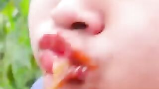 Satisfying Food Crunch  Mukbang ASMR Eating Sounds  Spicy Noodle Challenge